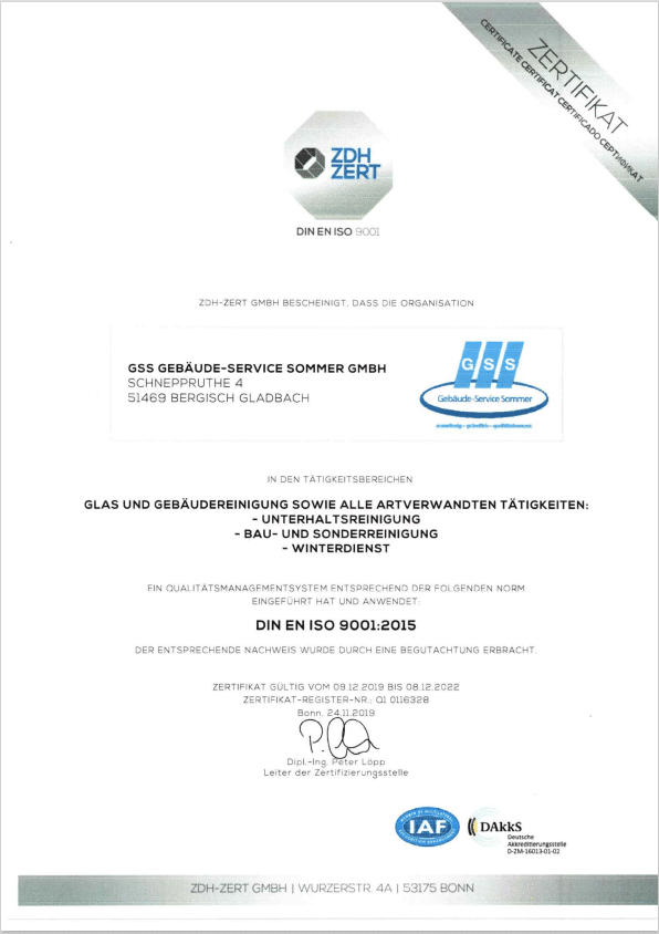 DIN EN ISO 9001-2015